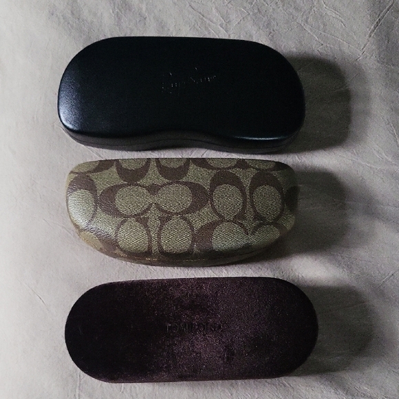 Elegant Brown and Black Eyewear Cases - Picture 1 of 6